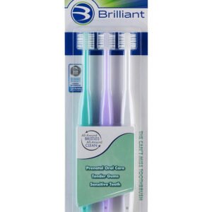Pack 3 Brosses à dents Brilliant pour future maman - Multi