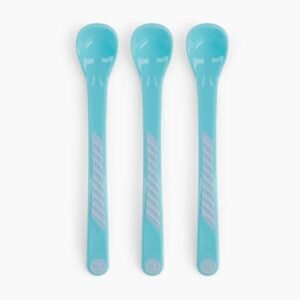 Twistshake Lot de 3 cuillères 4m+ Bleu