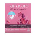 Natracare Serviette Ultra Extra Pads Super - 10 Unités