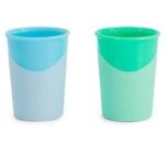 Twistshake Lot de 2 Tasses Bleu & Vert 170ml