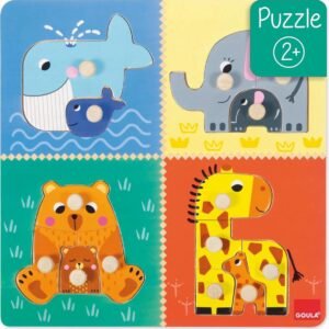 Goula Puzzle Encastrement Mamans et Bébés