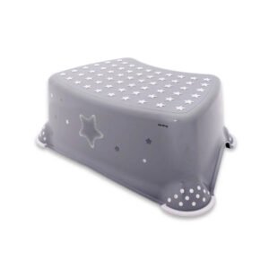 Lorelli Marchepied de Salle de Bain Stars - Gris