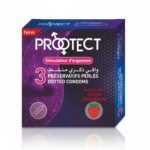 Protect Préservatifs Fraise – 3 Pièces