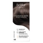 Beliflor Unidose Coloration Crème pour Cheveux 120ml -  N° 03 Châtain Foncé