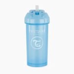 Twistshake Gourde à Paille 360ml Pearl Bleu