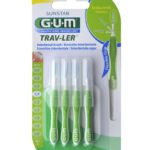 G.U.M Trav-Ler Fine Brossettes Interdentaires 1.1mmx4