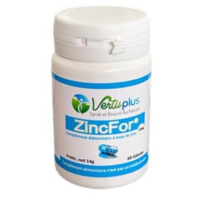 Vertu Plus Zinc For 15mg - 60 Gél
