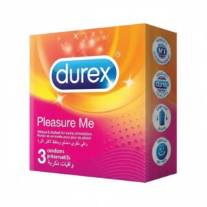 Durex Pleasure Max – 3 Préservatifs