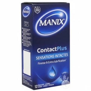Manix Contact Plus – 12 Préservatifs