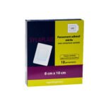 Sylaplaie Pansement Adhésif Stérile 10x8cm Boîte de 10