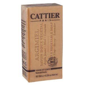 Cattier Savon Doux Végétal Argilmiel 150g