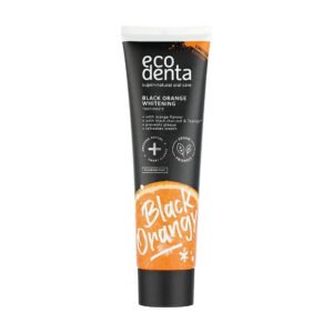ECODENTA Dentifrice Blanchissant au Charbon Actif et à l’Orange 100ml