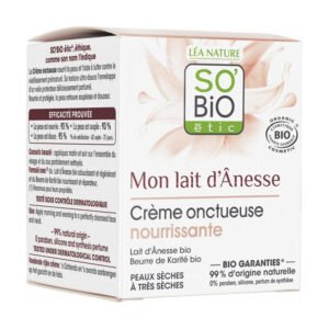 So Bio Lait D'Anesse Crème Onctueuse Nourrissante - 50ml