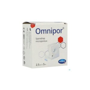 Hartmann Omnipor Sparadrap 2.5cm x 5m Rouleau