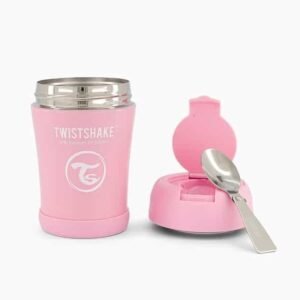 TwistShake Pot BabyFood 350 ml Rose