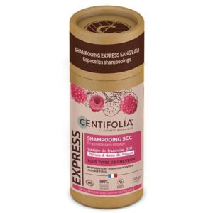 Shampoing Sec En Poudre Sans Rinçage 50g Centifolia - Framboise