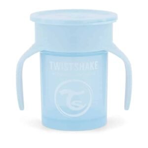 Twistshake Tasse d'entraînement 230ml Bleu Pastel