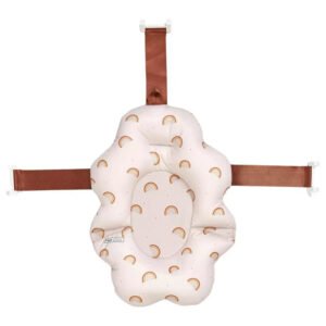 Candide Coussin de Bain Bébé - Arc-en-Ciel