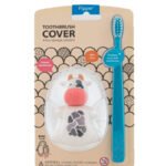 Brosse à dent Flipper avec couvercle - Vache