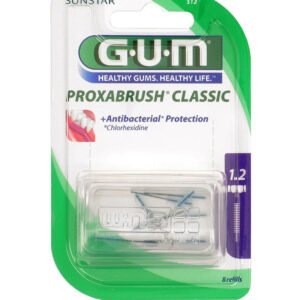 G.U.M Brossette Interdentaire Proxabrush Fines 1.2mm - 8 Unités