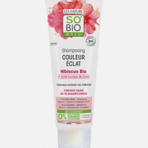 So Bio Shampoing Cheveux Colorés ou Méchés à l'Hibiscus - 250ml