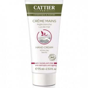 Cattier Crème mains Anti taches & Anti âge BIO - 75ml