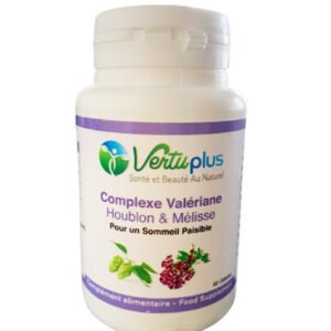 Vertu Plus Complexe Valériane - 60 gél