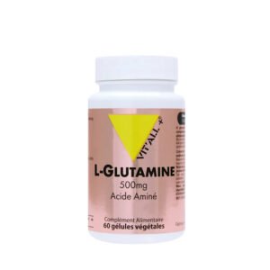 Vit'All+ L-Glutamine 500mg - 60 Gélules
