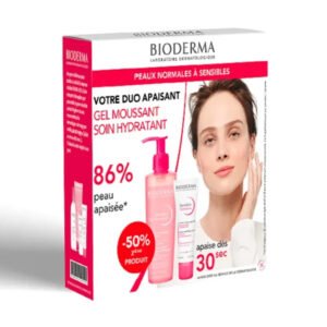 Bioderma Coffret Sensibio Defensive – Crème 40ml & Gel Moussant 200ml