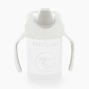 TwistShake - Tasse à bec anti-fuites Blanc 4m+