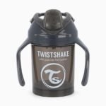 TwistShake - Tasse à bec anti-fuites Noir 4m+