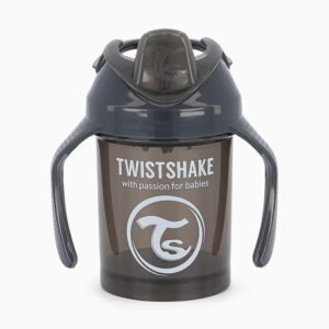 TwistShake - Tasse à bec anti-fuites Noir 4m+