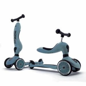 Scoot And Ride  Trottinette 2en1 Highwaykick 1 - Bleu Acier