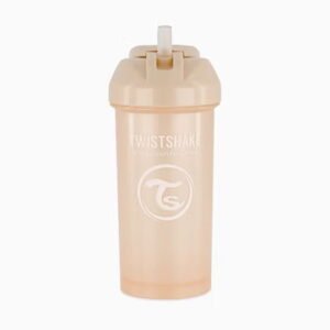 Twistshake Gourde à Paille 360ml Pearl Champagne
