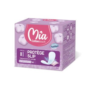 Mia Cotton Touch Protège Slip Normal Non Parfumé - 20 Unités