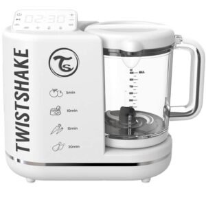 Twistshake Robot cuiseur pour bébé 6 en 1 - Blanc
