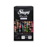 Sleepy Black Premium Serviettes Hygièniques Super 3 Nuit - 18 Pièces