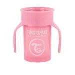 Twistshake Tasse d'entraînement 230ml Rose Pastel