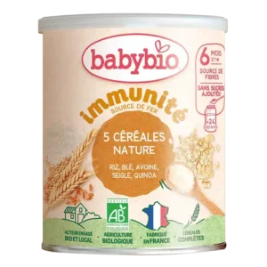 Babybio 5 Céréales Immunité – Dès 6 Mois