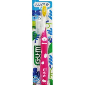 Brosse à dents G.U.M JUNIOR 6-9ans - Rose