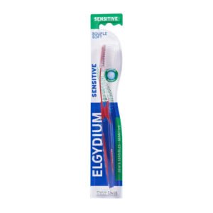 Elgydium Sensitive Brosse à Dents Souple - Rouge