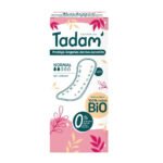 Tadam' Protège-lingerie Dermo-Sensitif 100% Coton Bio Normal 24 Unité
