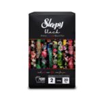 Sleepy Black Premium Serviettes Hygièniques Super 2 Long - 20 Pièces