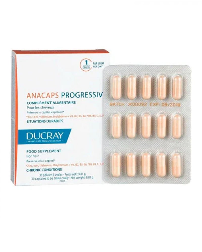 Ducray Anacaps Progressiv Antichute 30 Capsules