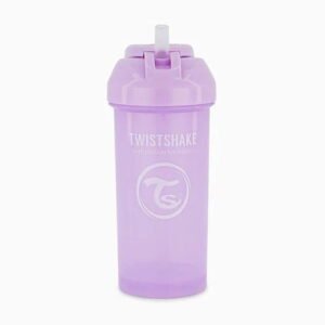Twistshake Gourde à Paille 360ml Violet