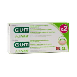 G.u.m ActiVital Dentifrice Gel Lot de 2x75ml - 7A+