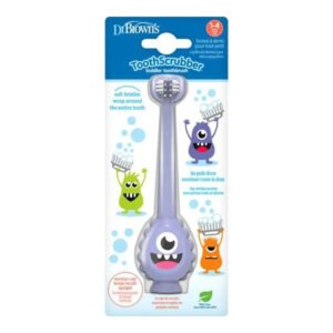 Dr. Brown's Brosse à Dents Monster 1-4A - Mauve