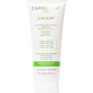 Capiderma - Sebiocap gel dermo-nettoyant pour peaux à tendance acnéique - 200 ml