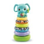VTech Pyramide Nino Éléphanteau Empilo 3 en 1