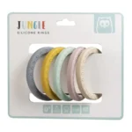 Eurekakids Anneaux Jungle Silicone Ball 0m+